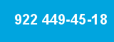 922 449-45-18 922 449-45-18